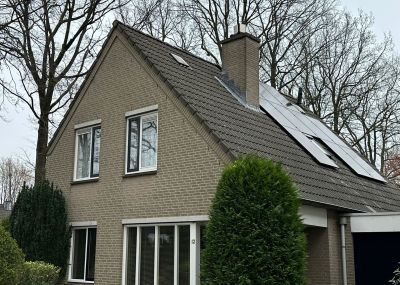 Vooraanzicht Wooning