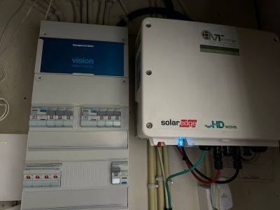 Nieuwe meterkast Hager